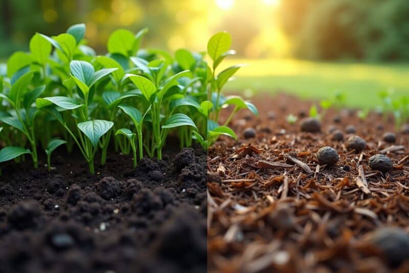 13 Beet mulchen: Vorteile und Nachteile