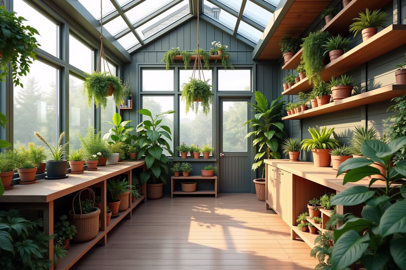 Die 8 besten Gewächshaus Innenausbau Ideen