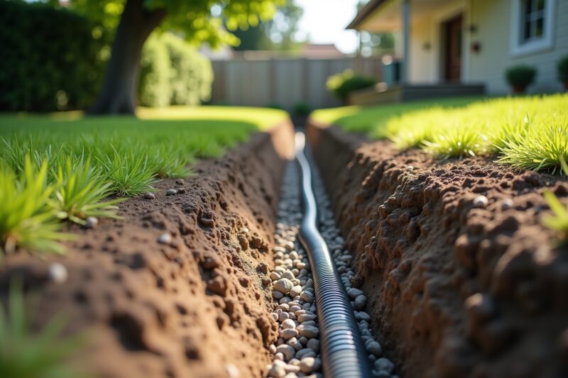 17 Ideen: Grundstück Drainage selber machen