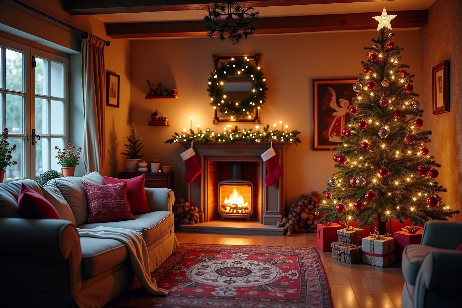 Die 8 schönsten Weihnachten Wohnzimmer Dekoideen