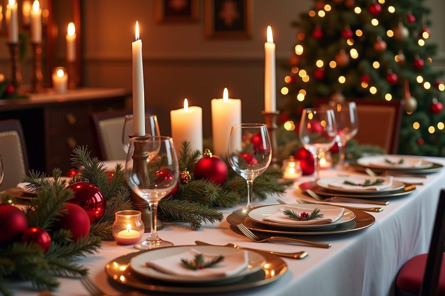 Die 8 schönsten Ideen für weihnachtliche Tischdeko